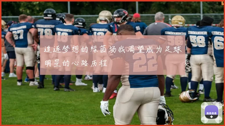 追逐梦想的绿茵场我渴望成为足球明星的心路历程