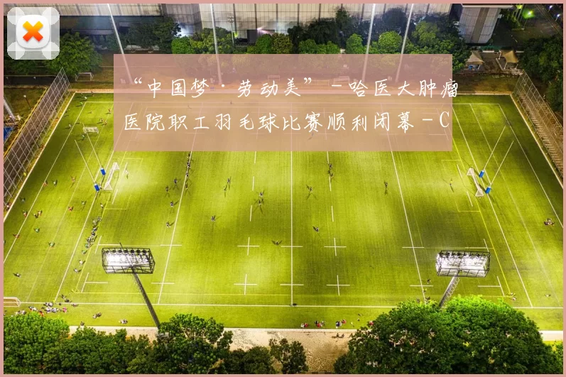 “中国梦·劳动美” - 哈医大肿瘤医院职工羽毛球比赛顺利闭幕 - Copy (4)